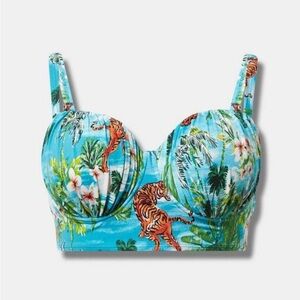 Torrid Ruched Bikini Top